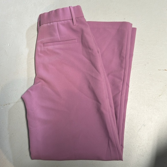 Abercrombie and Fitch Lavender Wide Leg Pants - Picture 3 of 4
